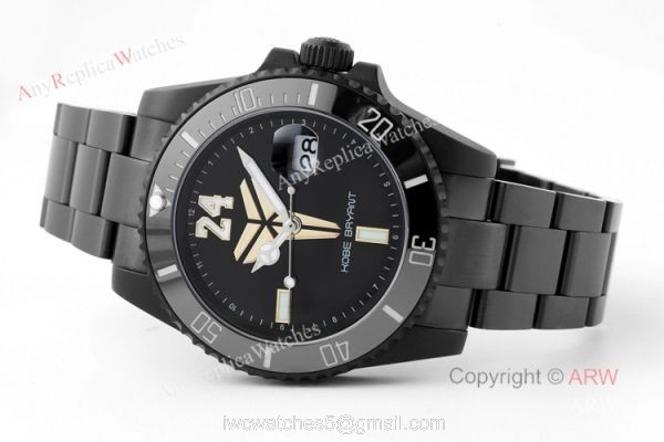 904L Blaken Rolex Mamba Kobe Watch Replica Asia 2836 Automatic Watch 2