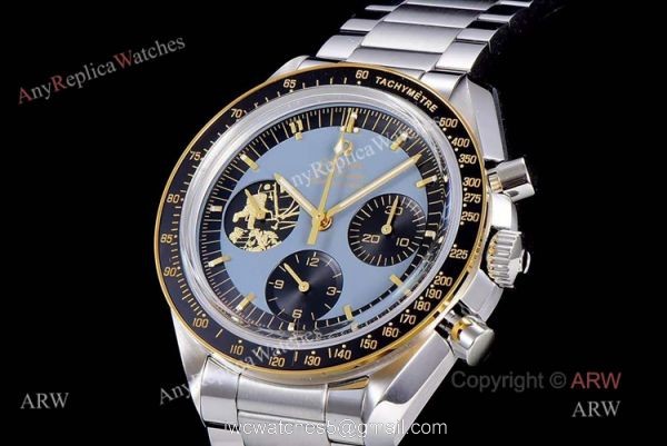 OM Omega Speedmaster Moonwatch Apollo 11 Swiss Replica Watch 42mm 2