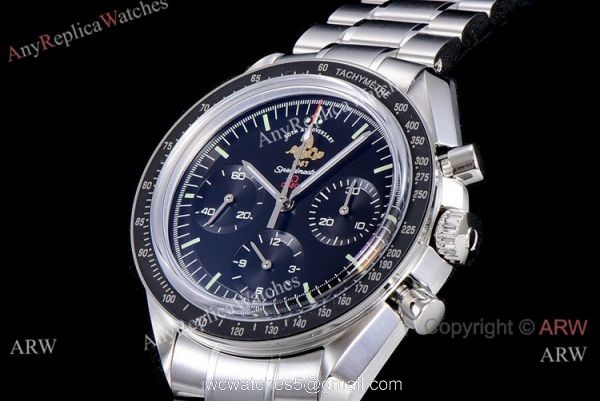 OM Factory Omega Speedmaster Apollo 11 Stainless Steel Watch 2021 New! 2