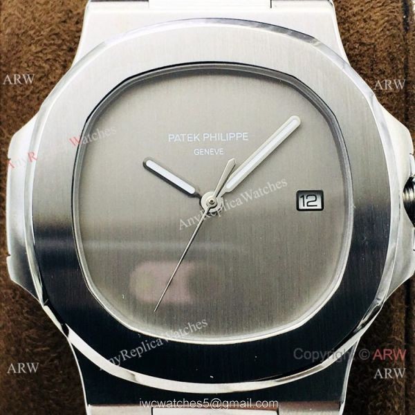 PFF Factory Patek Philippe New Onyx Face Leather Strap Watch Swiss Model 2