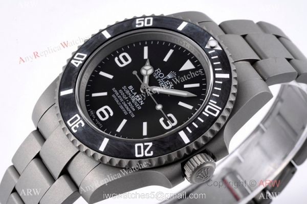 IPK Best 1:1 Replica Rolex Blaken Submariner Watch Carbon Case 2
