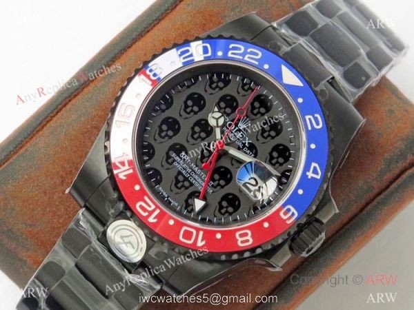 2021 NEW! Swiss Best 1-1 Rolex GMT Master ii REVENGE Limited Edition Watch Pepsi Bezel 40mm 2