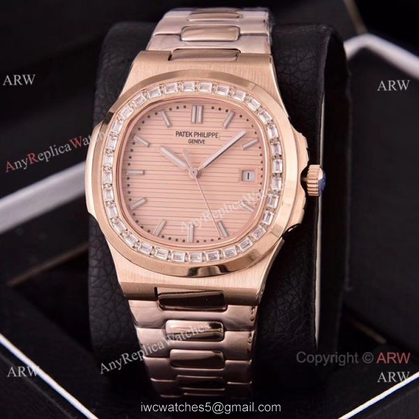 Copy Patek Philippe Nautilus 40mm Watches New Purple Dial 2
