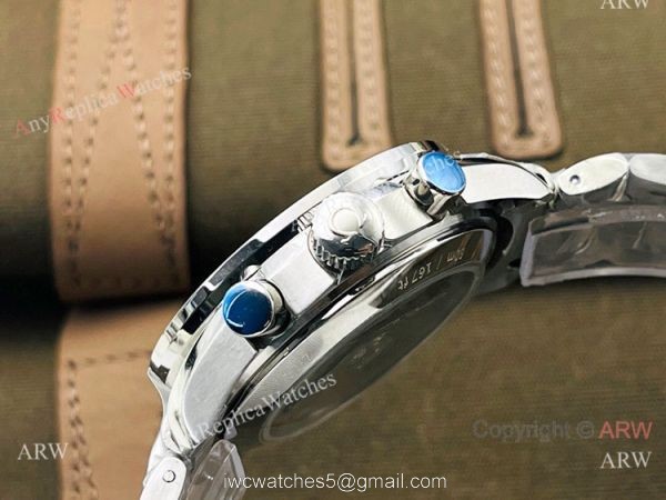 TW Swiss Replica Omega Speedmaster Chrono Watch Stainless Steel Case 40mm 2