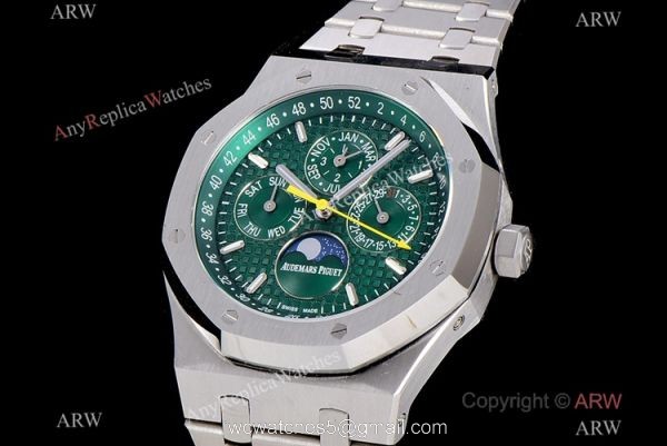 BF Factory Swiss Audemars Piguet Perpetual Calendar 26606 Watch Green Dial 2