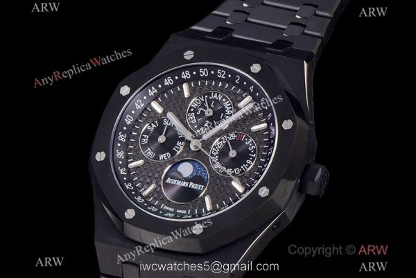 BF Factory Copy Audemars Piguet Perpetual Calendar Cal.5134 Watch Solid Black Case 2