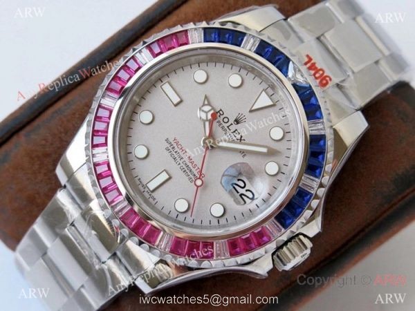 (ROF) 1:1 Best Replica Rolex Yacht-Master Rainbow 40mmWatch Custom Edition 2