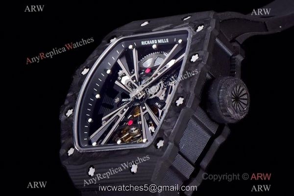 KV Factory Richard Mille RM12-01 Tourbillon Men Watch NTPT Carbon 2