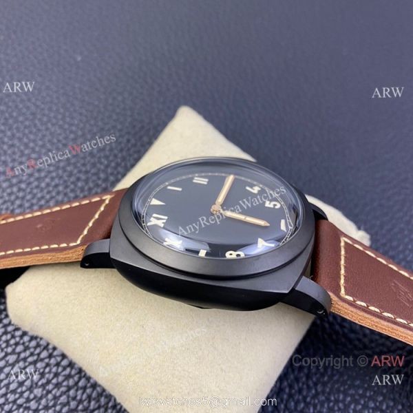 SF Factory AAA Copy Panerai PAM629 Luminor Titanio DLC Watch Cali Dial 2