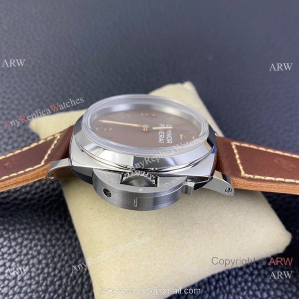SF Factory Panerai Radiomir 1940 3 Days PAM00662 Watch Tobacco-brown Dial 2