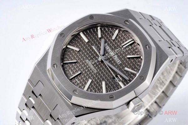 New! ZF Factory V2 Version Audemars Piguet Royal Oak 15400 Replica Watch Gray Face 2