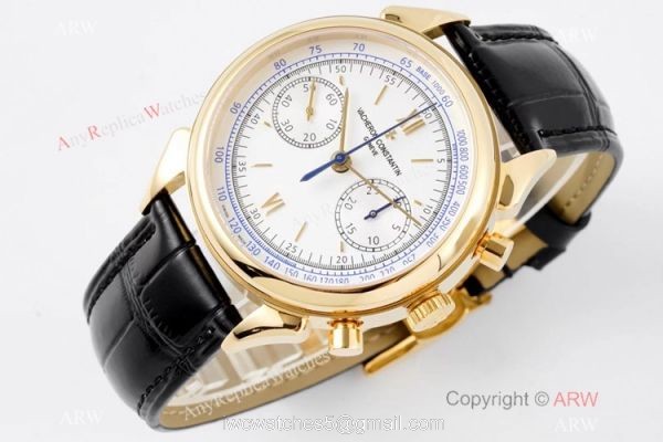 Super Clone AI Factory Vacheron Constantin Historiques Cornes de Vache 1955 Watch Yellow Gold 2