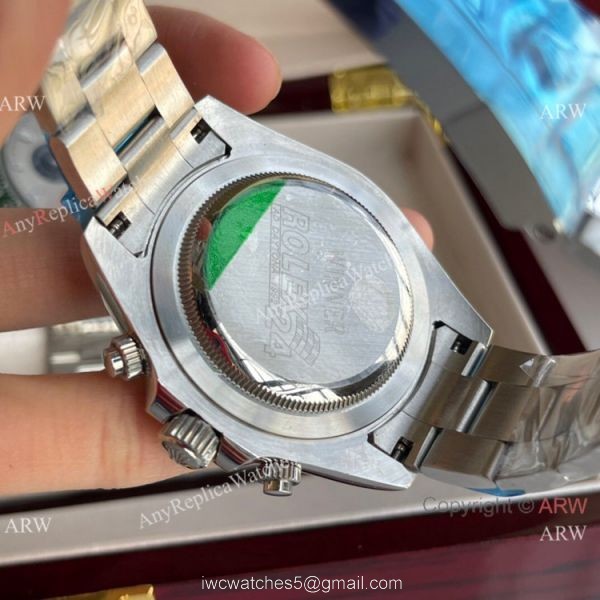 Rolex Comograph Daytona 43MM Watch Stainless Steel Green Ceramic Bezel 2