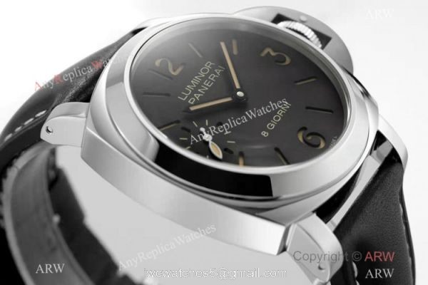 HW Factory Panerai Luminor Pam00915 Watch Stainless Steel Black Dial 2