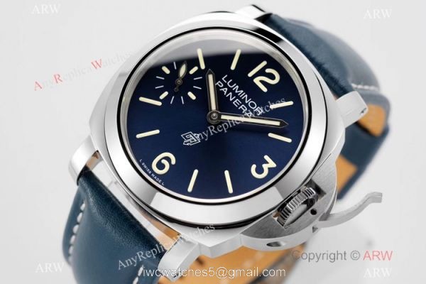 HW Factory Panerai Luminor Blu Mare Pam1085 Watch Blue Dial 2