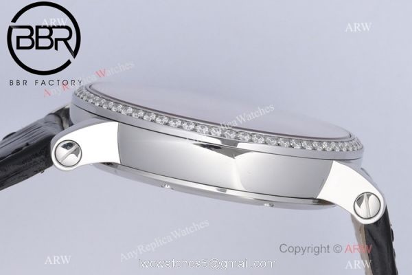 BBR Factory 1:1 Replica Cartier Rotonde De Tourbillon Watch Stainless Steel 40mm 2