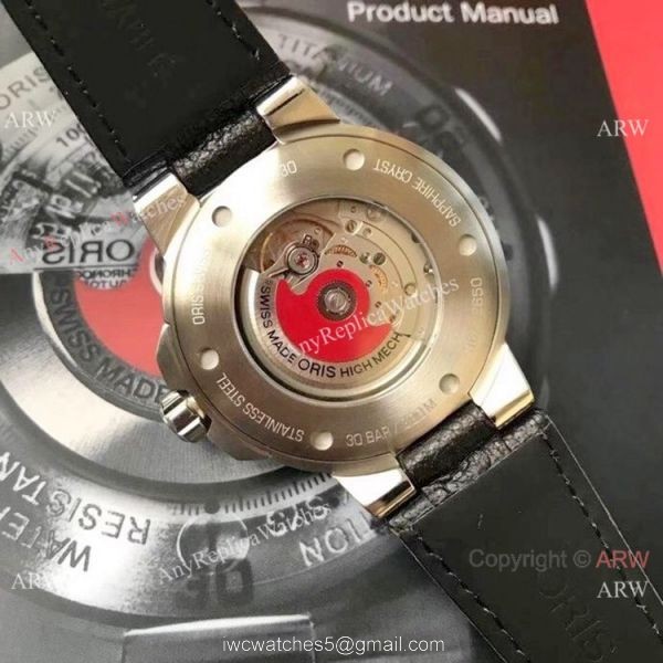 Super Clone Oris Aquis SW200 Movement Watch Black Ceramic Bezel 2
