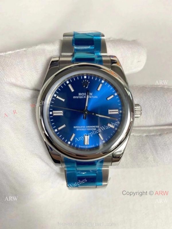 2021 Newest! Clone Rolex Oyster Perpetual Watch 41MM Silver Dial Oyster Band 2