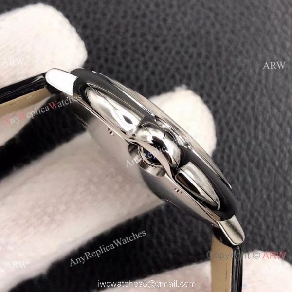 V6 Factory V7 version Ballon Bleu Cartier 42mm Automatic Watch Black Leather Strap 2