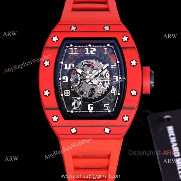 Best Copy Richard Mille RM 030 White Rush Carbon Fiber Watch In All Black 2
