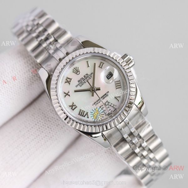 TW Factory Copy Rolex datejust Jubilee Stainless Steel Watches 28mm Lady 2