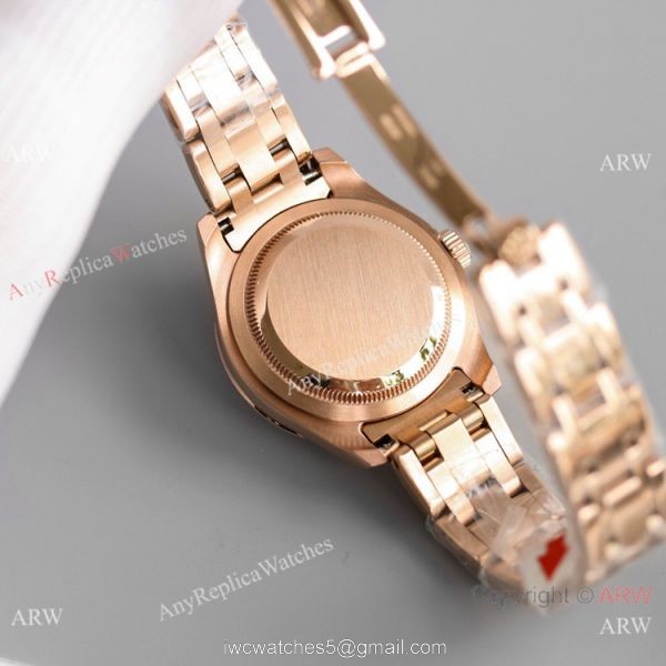 JH Factory Replica Rolex Pearlmaster 81285 Rose Gold Watch 34mm 2