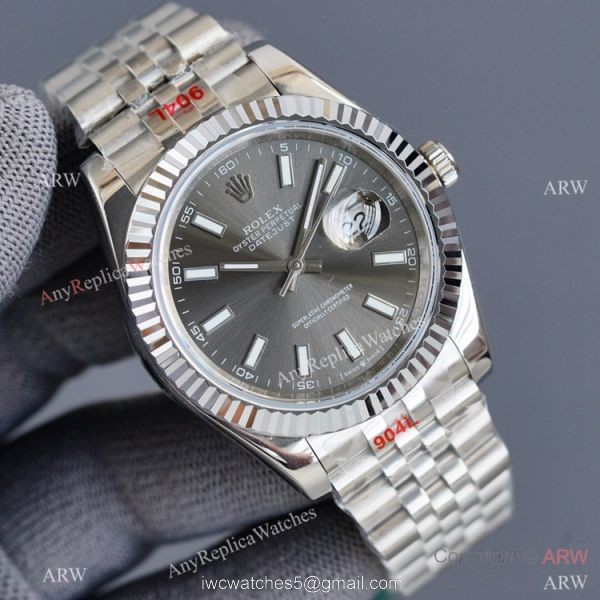 Swiss Quality Rolex Datejust ii 41mm Watch Silver Dial Jubilee Strap Citizen 8215 Movement 2