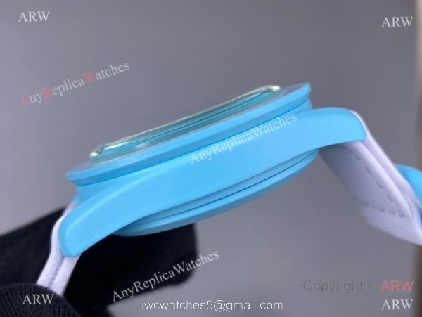 2022 new! AAA Replica Swatch x Omega &8216;Uranus Moonswatch Blue Bioceramic Swiss Quartz 2