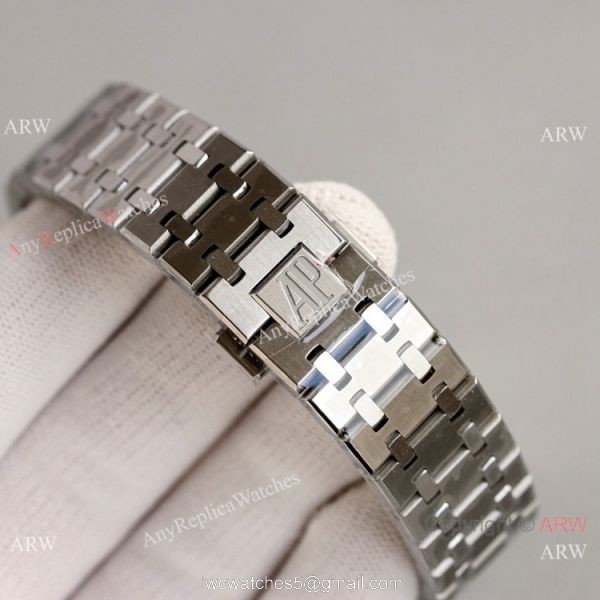 JH Factory Swiss Copy Audemars Piguet Royal Oak Perpetual Calendar 26574PT Watch Glacier blue Dial 2