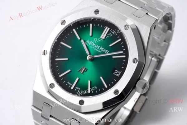 (BF Factory) New Audemars Piguet Royal Oak Green Dial Swiss Made High End Replica Watches 39mm 2