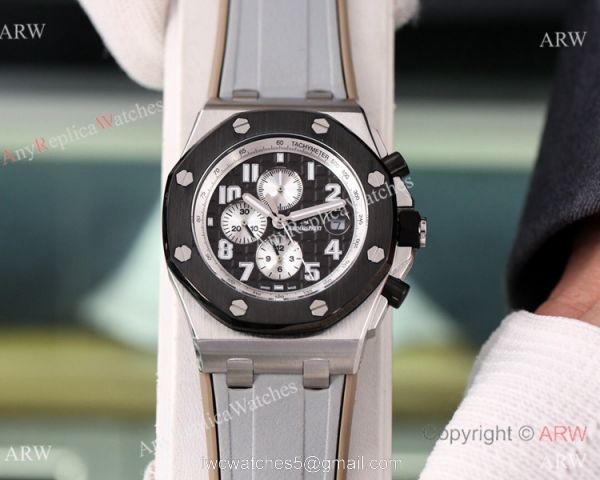 Clone Audemars Piguet Royal Oak Offshore 26470so SS Chronograph Watch 2