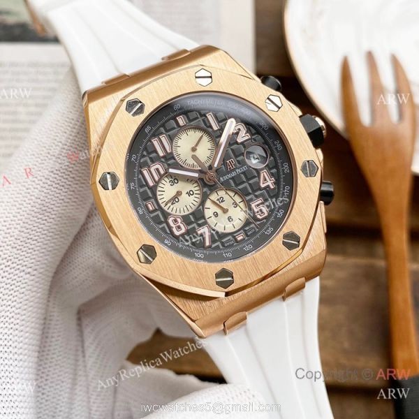 Knock off Audemars Piguet Royal Oak Offshore 26470 Automatic Watches Blue Dial 2