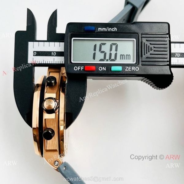 Copy Audemars Piguet Royal Oak Offshore Automatic Rose Gold Watch 26470 2