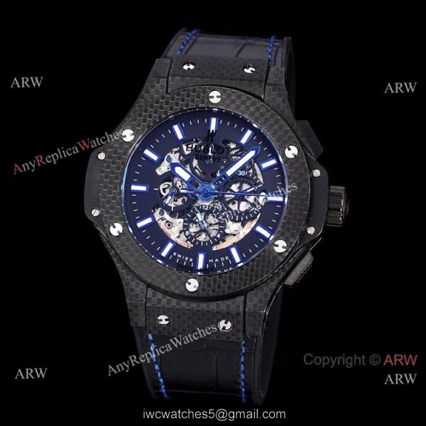 Hublot Big Bang Automatic Replica Watches Carbon Case 48mm 2