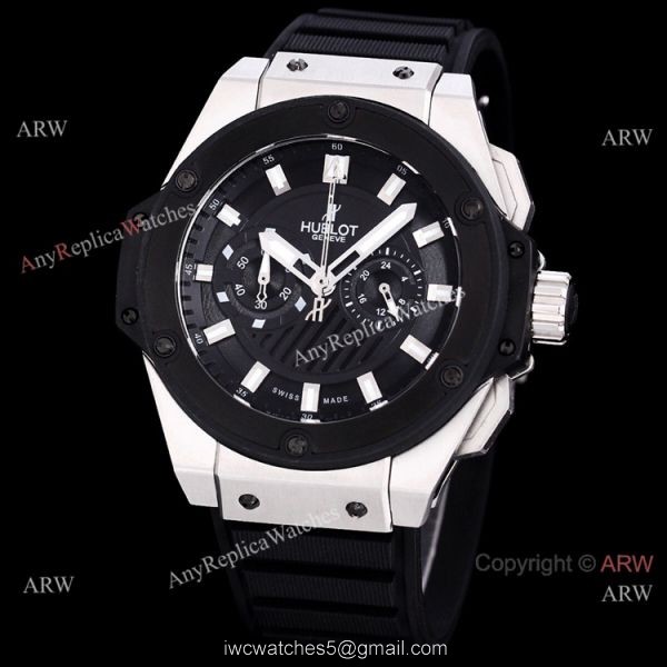 Best Copy Hublot Big Bang King Power VK Chronograph Watch Stainless Steel 2