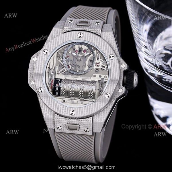 Black Hublot Big Bang MP-11 3D Carbon Knockoff Watch For Men 2