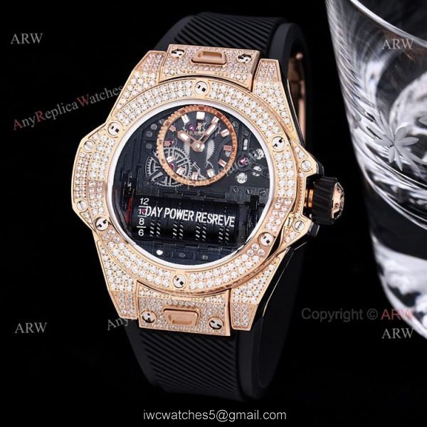 High Quality Replica Hublot Big Bang MP-11 Watch With Diamonds 45mm 2