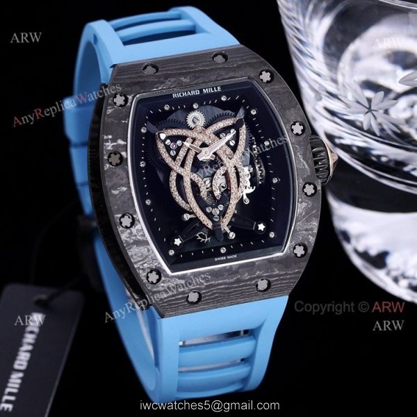 Knockoff Richard Mille Tourbillon RM019 Natalie Portman Automatic Watch For Men 2