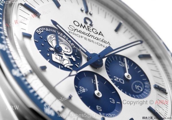 2021 New Omega Snoopy 50th anniversary Watch Stainless Steel 44mm 2
