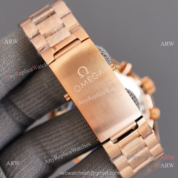 2021 New Copy Omega Snoopy Speedmaster Watch Rose Gold Quartz 2