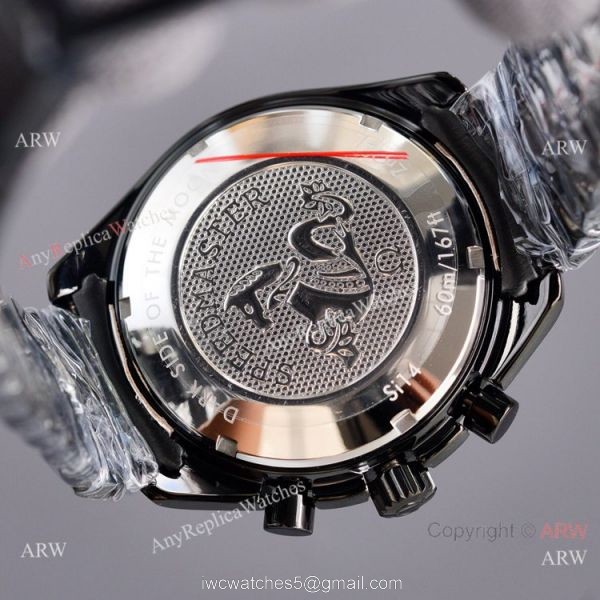 New Copy Omega Speedmaster Watch VK Chronograph Black Dial 2