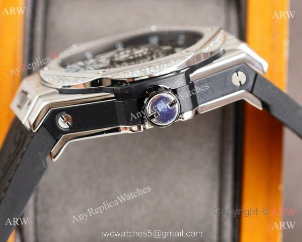 Z Factory Swiss Copy Hublot Sang Bleu Diamond Bezel Watch 2021 New 2