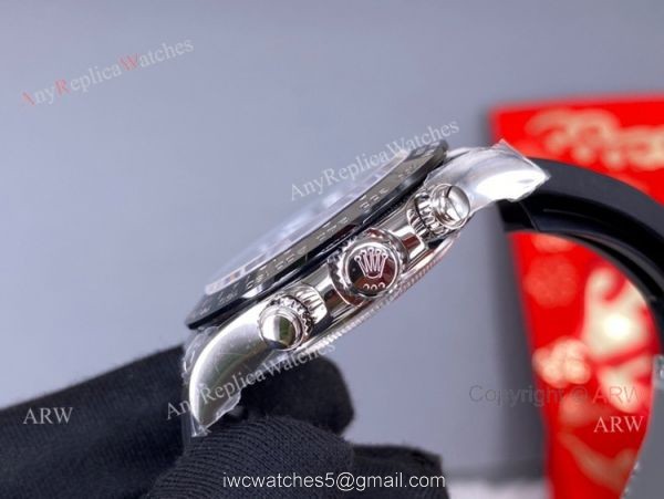 New Rolex Daytona Meteorite Dial Noob Factory Daytona 4130 Superclone Oysterflex Strap Watch 2