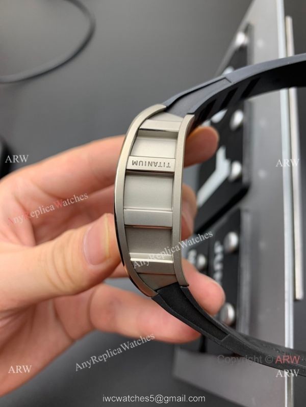 ZF Factory Richard Mille RM 052 Skull Tourbillon Watch Titanium 2
