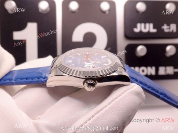 Swiss Replica Rolex Day Date eta2836 Watch Blue Version 36mm 2