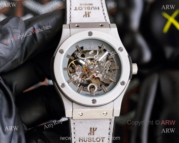 Best Quality Replica Hublot Classic Fusion Skeleton Men Watches 2