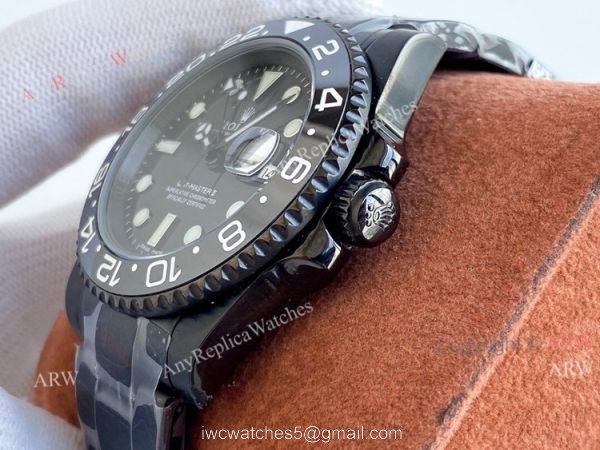 New All Black Rolex GMT-Master II Revenge By Titan Black Best Replica Watch 2