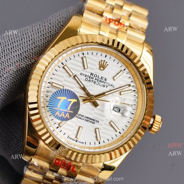 New Rolex Datejust 41 White Face Japan 8215 Automatic Swiss Quality Replica Watches 2