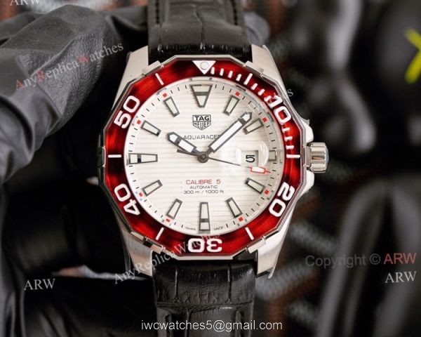 Copy Tag Heuer Aquaracer Blue Face 43mm Watch Automatic Good Quality 2