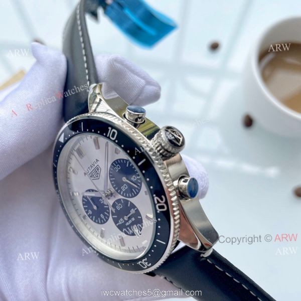 Tag Heuer Heuer 02 Panda Dial Chronograph Watch High Copy 2